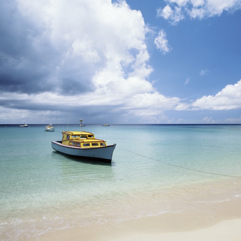 Traumstrand in Barbados.