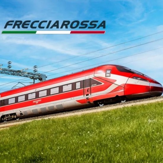 Frecciarossa-Zug in Rom.