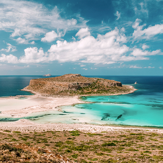  Bild von Kreta, einer griechischen Insel, bekannt für ihre Strände und historischen Stätten.