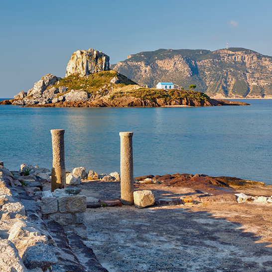 traumhafte Landschaften auf den griechischen Inseln.