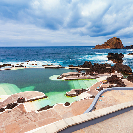 Lava pools in Porto Moniz, Madeira
