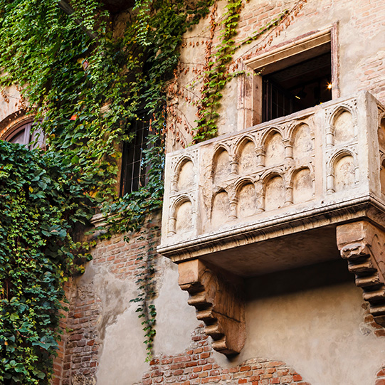 Julias Balkon in Verona