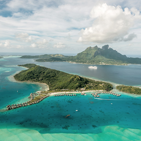 Flitterwochen im Südsee Paradies.